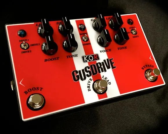 Kor Pedals Gusdrive - Chicco Gussoni signature pedal
