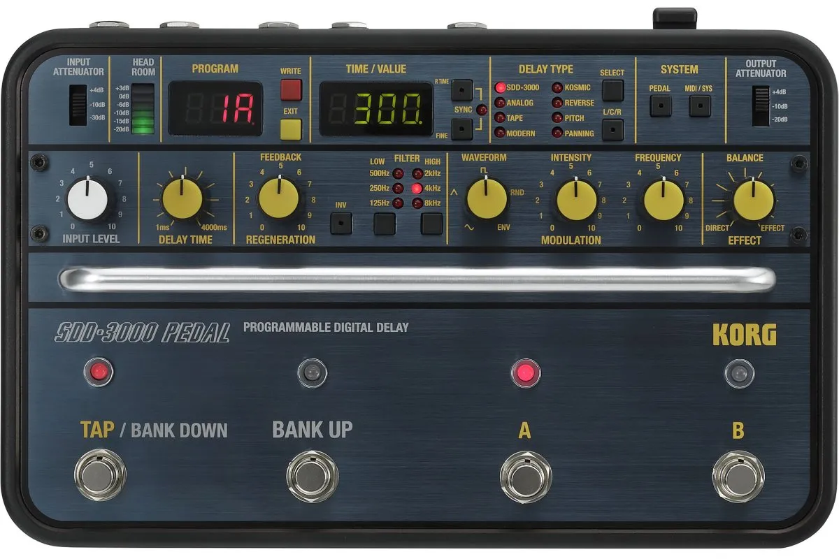 Korg SDD-3000 Pedal - Programmable Digital Delay