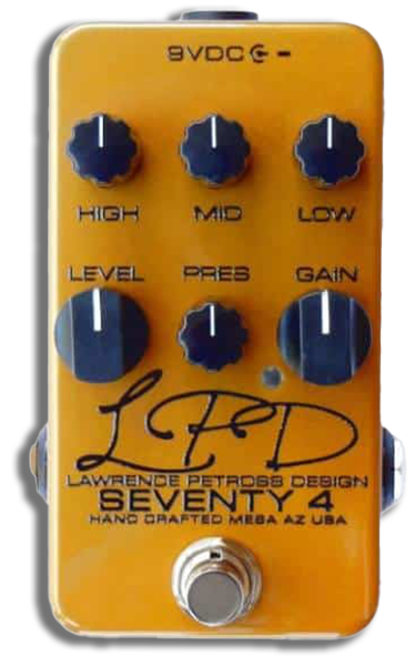 Lawrence Petross Design (LPD) Seventy 4 Overdrive Pedal