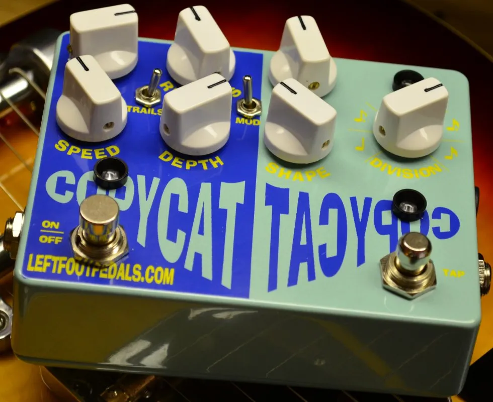 Left Foot Guitar Pedals CopyCat Delay