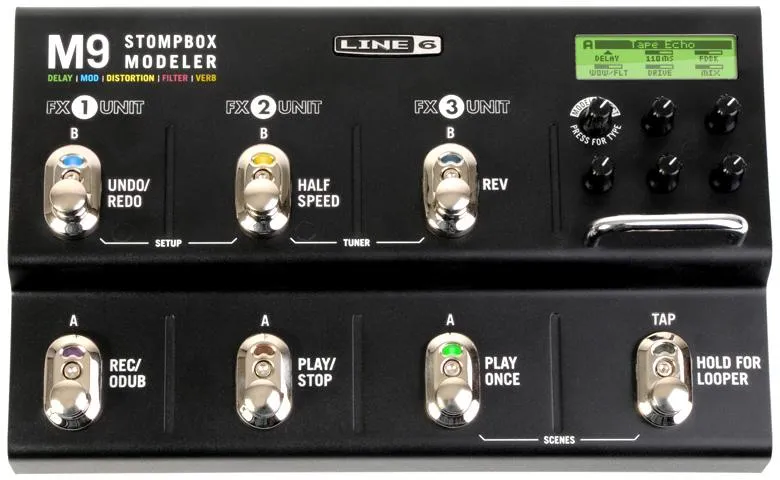 Line 6 M-9 Stompbox Modeler