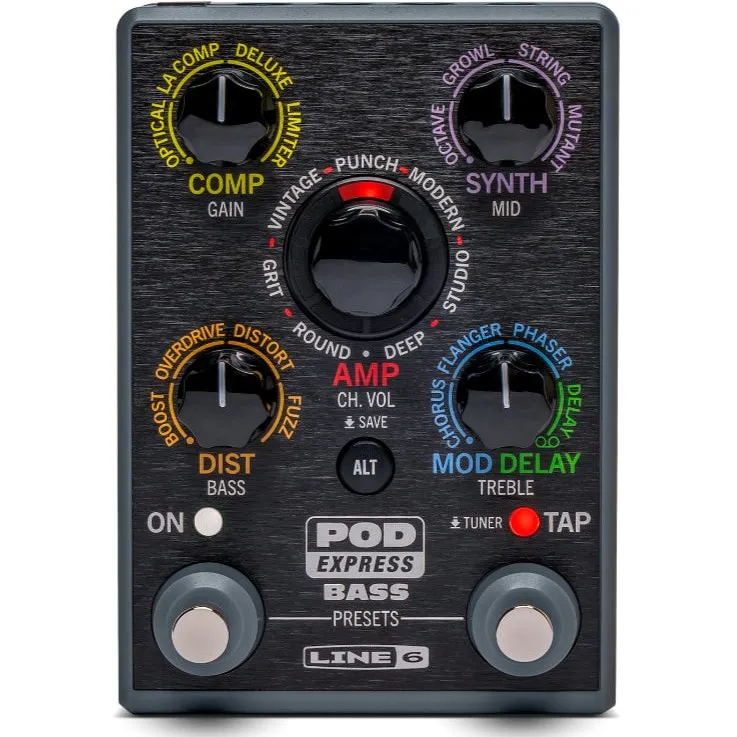 Line 6 Pod Express Bass - Bass Amp & Effects Processor
