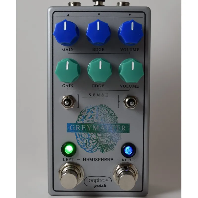 Loophole Pedals Grey Matter - Dual Overdrive / Distortion