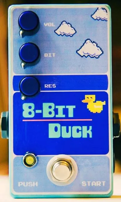 Luck Duck Pedals 8-Bit Duck