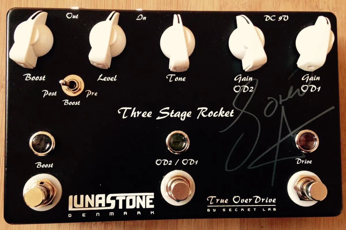LunaStone Three Stage Rocket - Søren Andersen Signature Overdrive