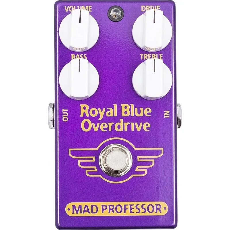 Mad Professor 20th Anniversary Royal Blue Overdrive Pedal