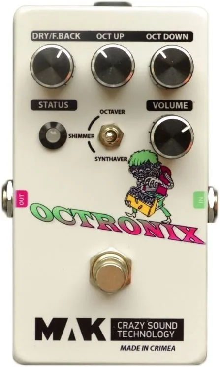 MAK Crazy Sound Technology Octronix - Octaver, Shimmer, Synthaver