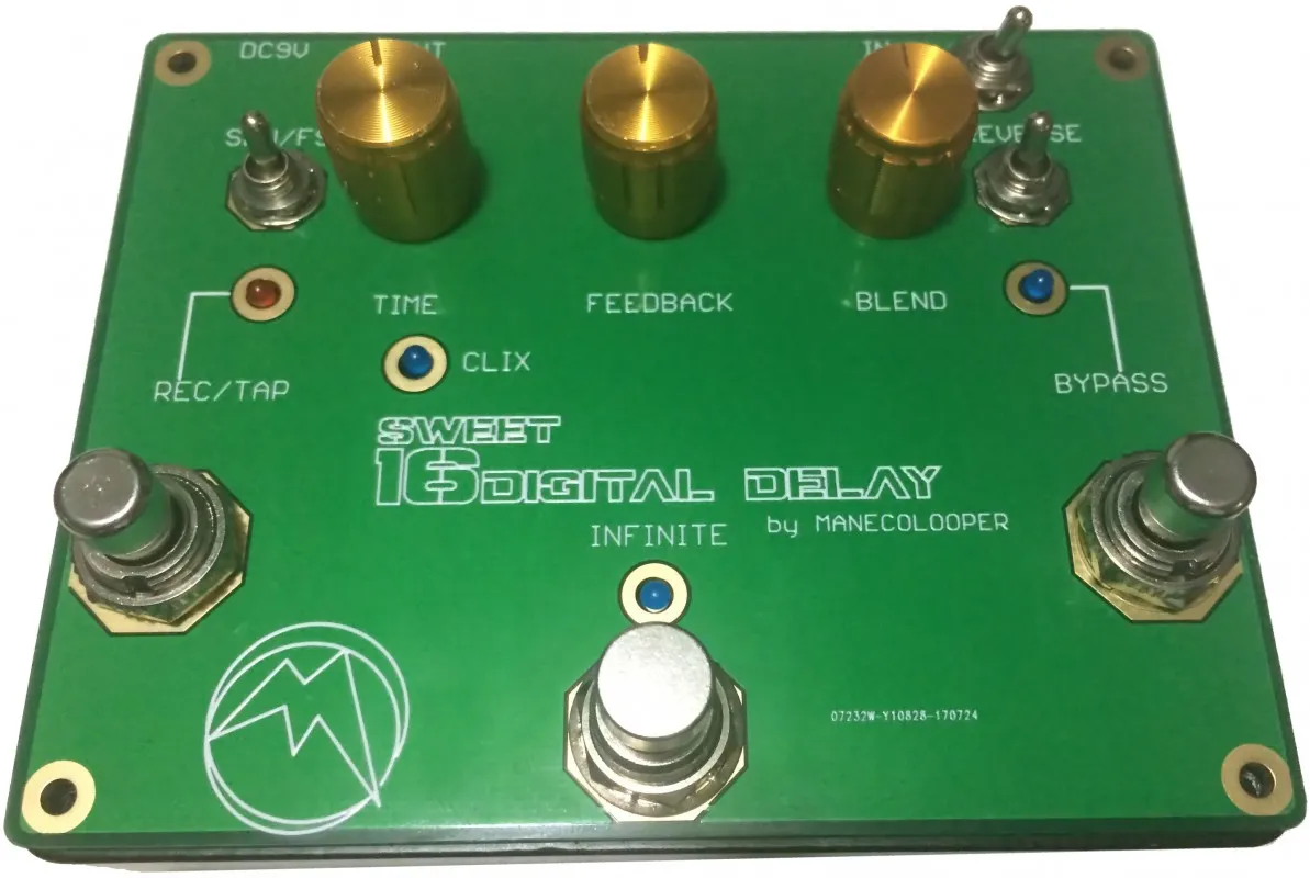 Manecolooper Electronics Sweet 16 Digital Delay Infinite