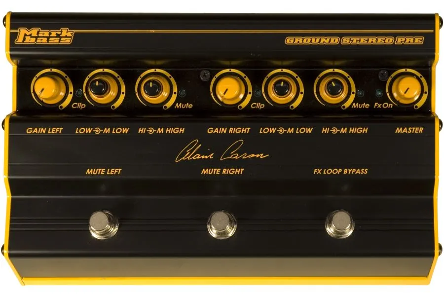 MarkBass Alain Caron signature Ground Stereo Pre