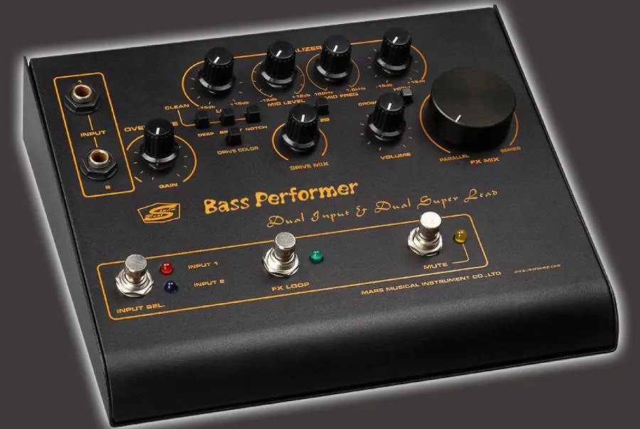 Mars Real Sound Bass Performer - Dual Input & Dual Super Lead