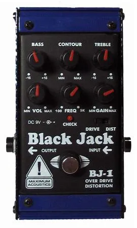 Maximum Acoustics BJ-1 Black Jack Deluxe - Over Drive / Distortion / Speaker Simulator