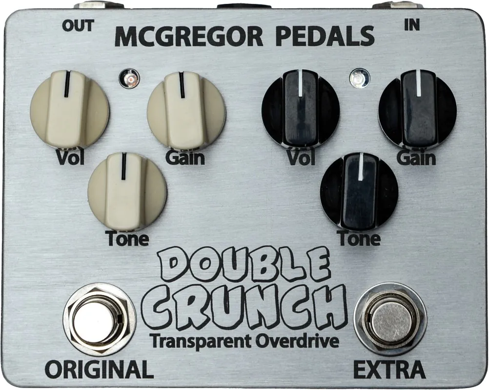 McGregor Pedals Double Crunch - Transparent Overdrive