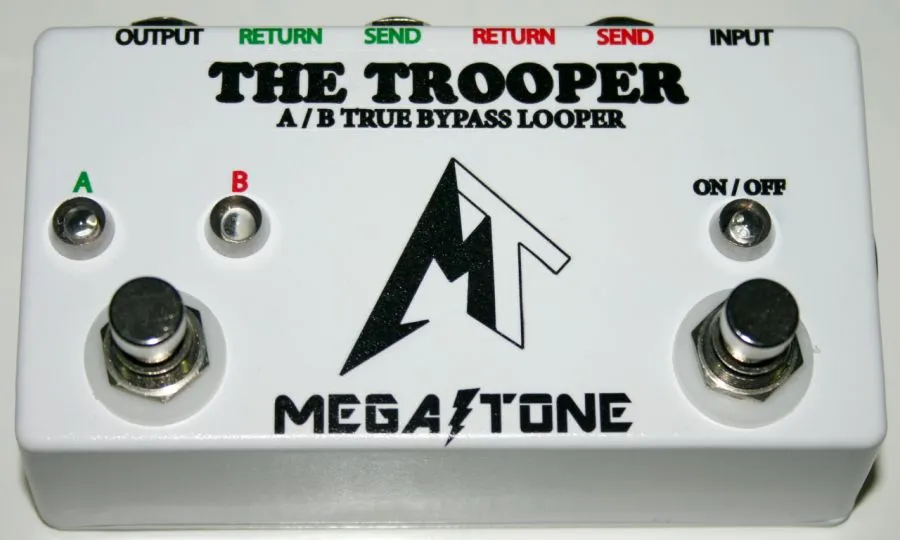 MegaTone Pedals The Trooper - A/B True Bypass Looper