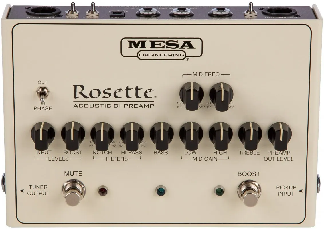 Mesa Engineering Rosette Acoustic DI-Preamp