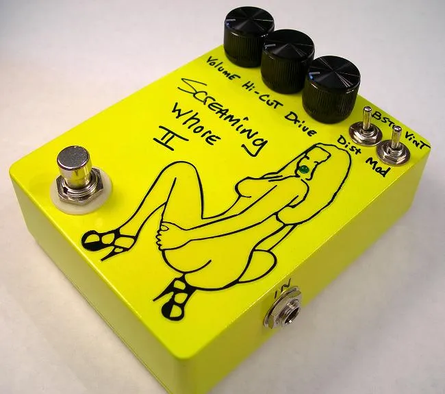 Metal Pedals Screaming Whore II