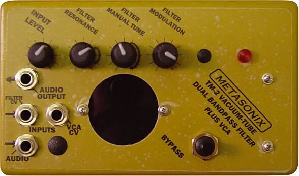 Metasonix TM-2 Vacuum-Tube Bandpass Filter and VCA