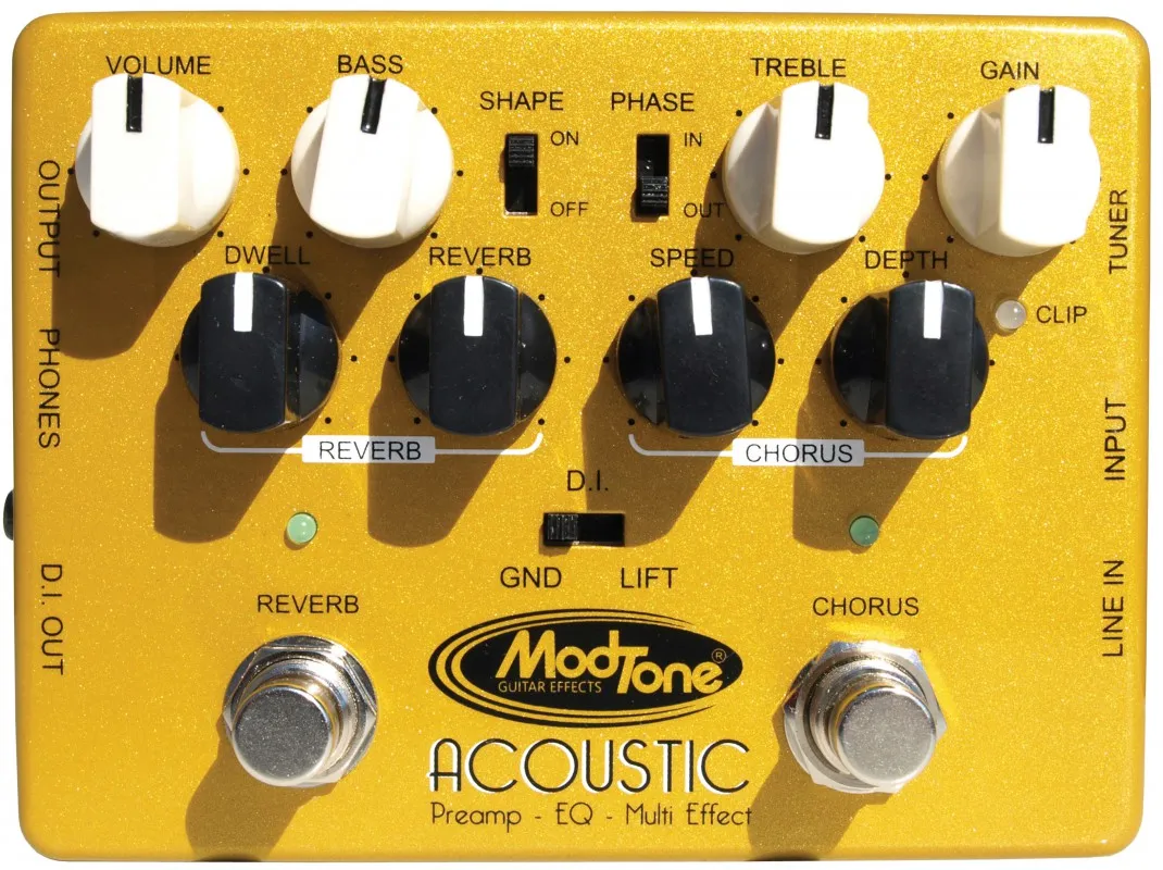 ModTone MT-ACP Acoustic Preamp / EQ / Multi-Effect