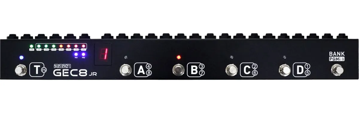 Moen GEC8 Jr - Guitar Effects Commander 8 Junior