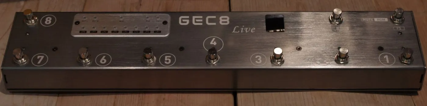 Moen GEC8 Live - Guitar Effects Commander 8 Live
