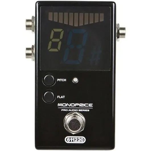 Monoprice 611220 Chromatic Tuner Pedal