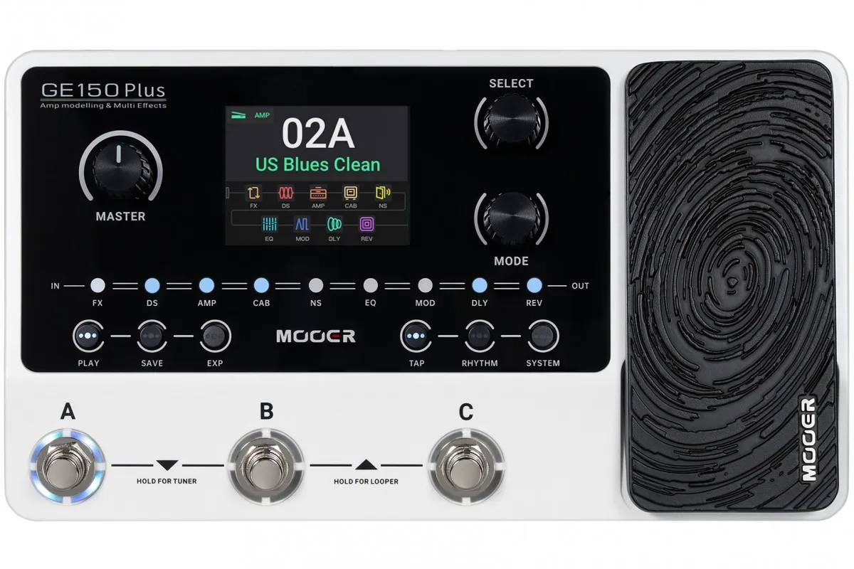 Mooer GE150 Plus Amp modelling & Multi Effects Processor