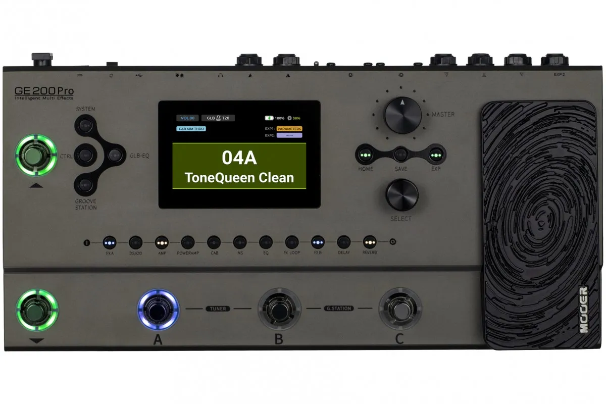 Mooer Audio GE-200 Pro - Intelligent Multi-Effects