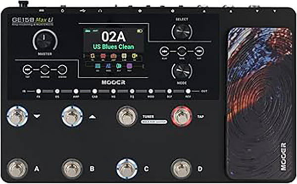 Mooer GE150 Max Li Rechargeable Lithium Battery Version Multi-Effects