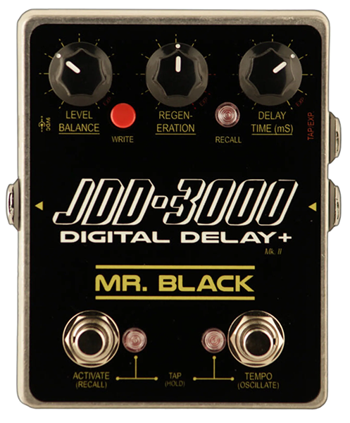 Mr. Black JDD-3000+ Mk. II Digital Delay Effect Pedal