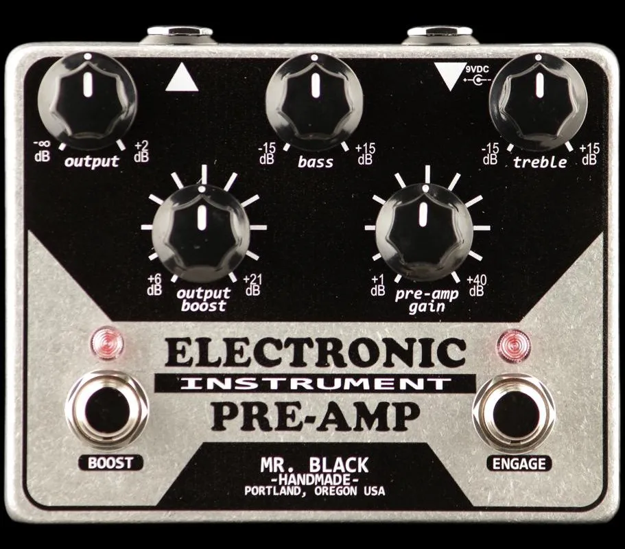 Mr. Black Electronic Instrument Pre-Amp