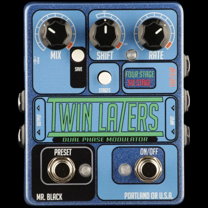 Mr. Black Twin Lazers - Dual Phase Modulator
