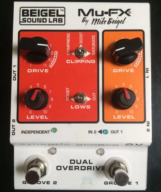 Mu-FX (by Mike Beigel) Dual Overdrive