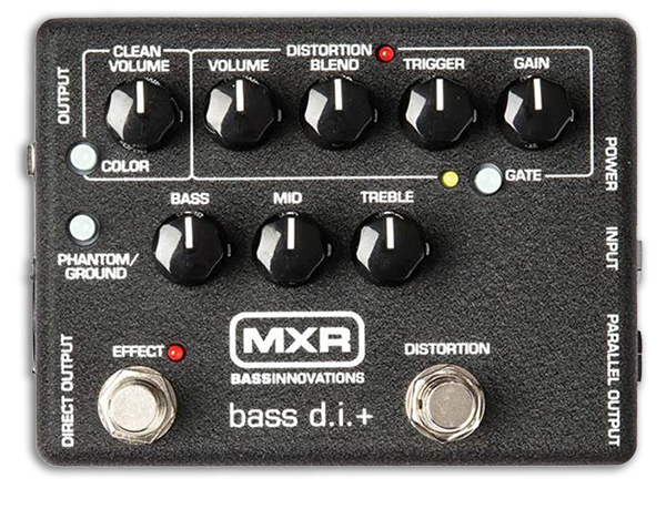MXR M80 Bass D.I.+ Bass Distortion Pedal