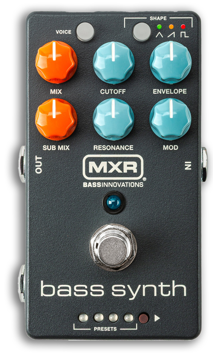 MXR MB301 Bass Synth Monophonic Analog-Style Synth Bass Effect Pedal