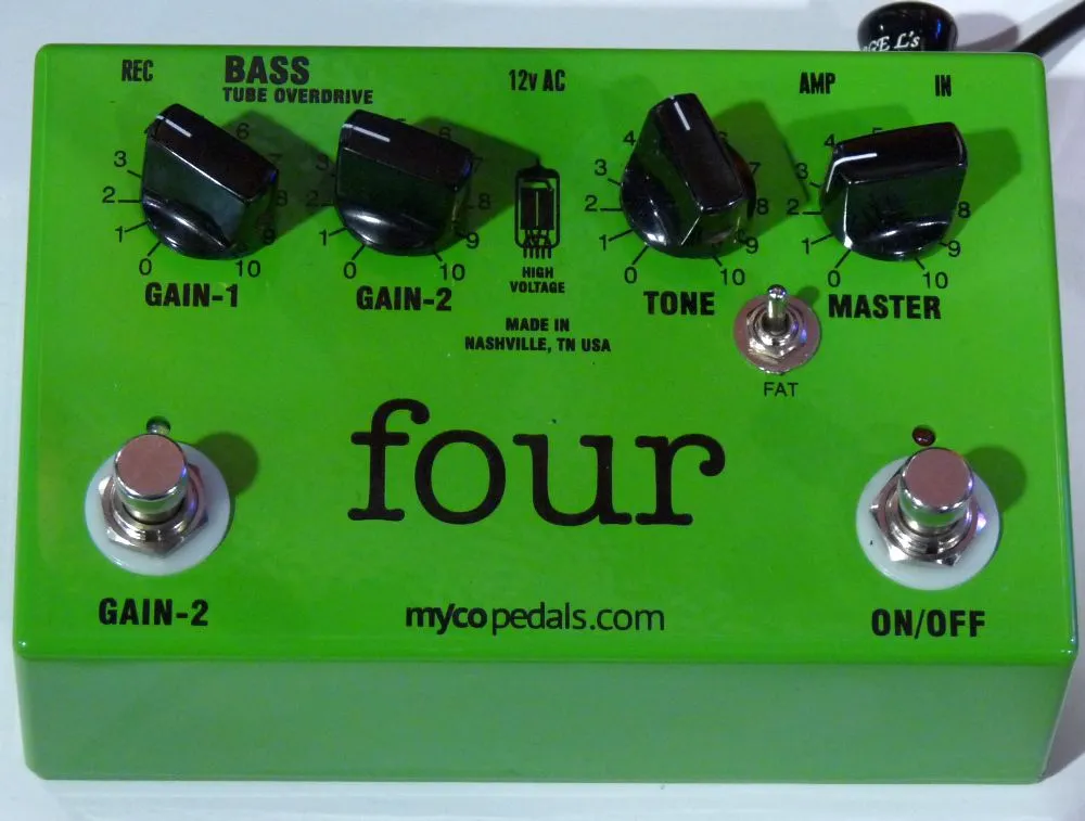 Myco Pedals Four - Bass Tube Overdrive