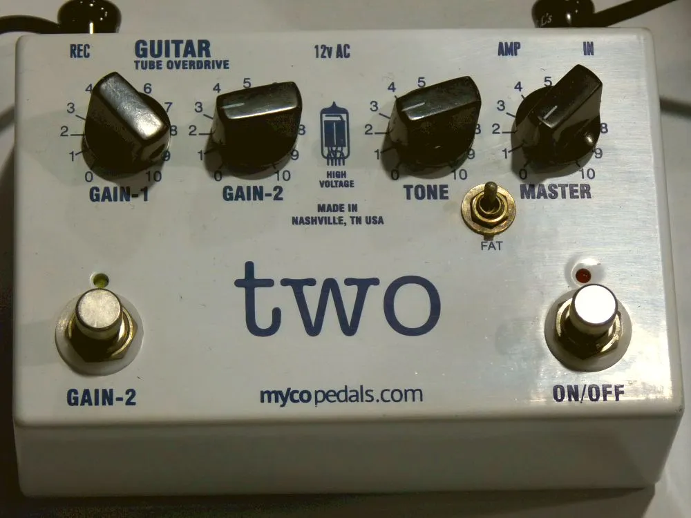 Myco Pedals Two - Guitar Tube Overdrive