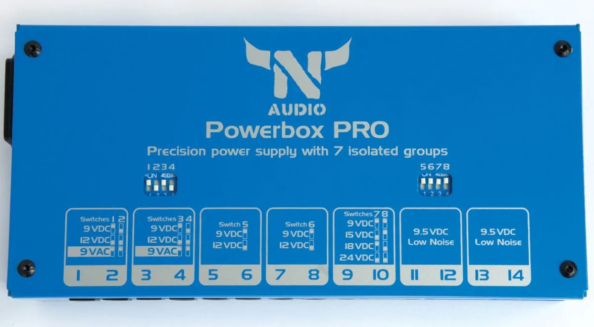 N-Audio Powerbox PRO - Precision Power Supply with 7 Isolated Group