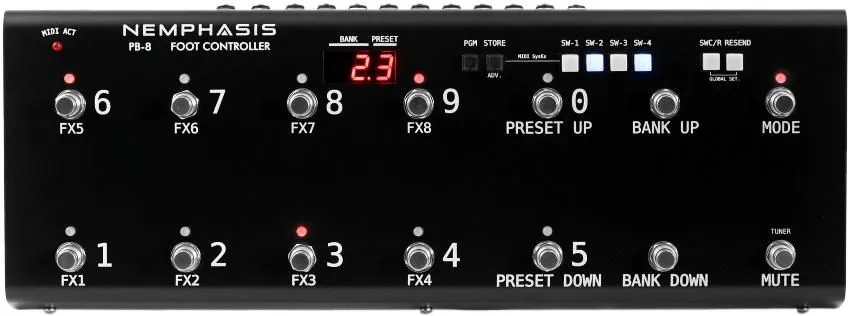 Nemphasis PB-8 Foot Controller