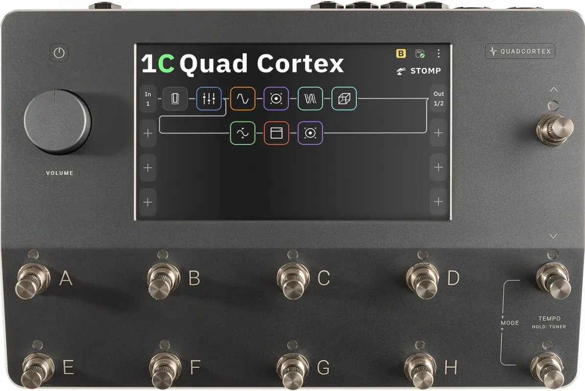 Neural DSP Quad Cortex Quad-Core Digital Effects Modeler/Profiling Flo