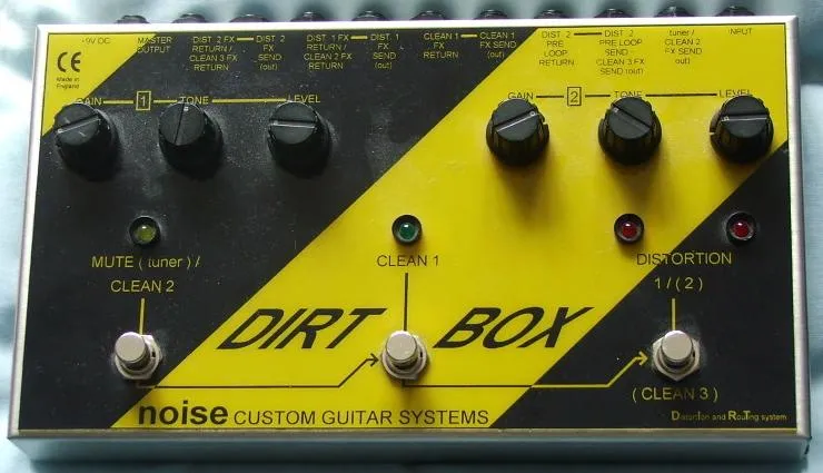 Noise Custom Guitar Systems Dirt Box - DistortIon and RouTing System
