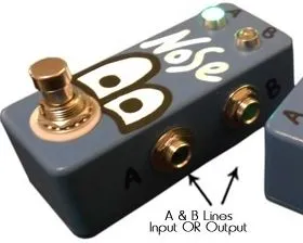 Nose Pedal A/B Line Switcher