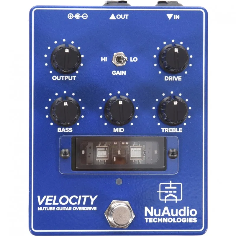 NuAudio Technologies Velocity - Nutube Guitar Overdrive