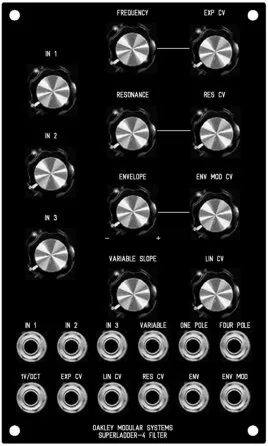 Oakley Sound Systems MOTM SuperLadder-4 Filter