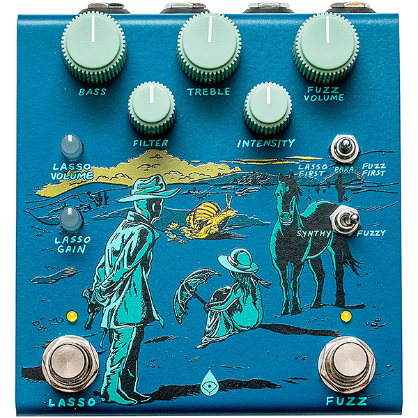 Old Blood Noise Endeavors Pardner Fuzz Blue Bonanza Colorway