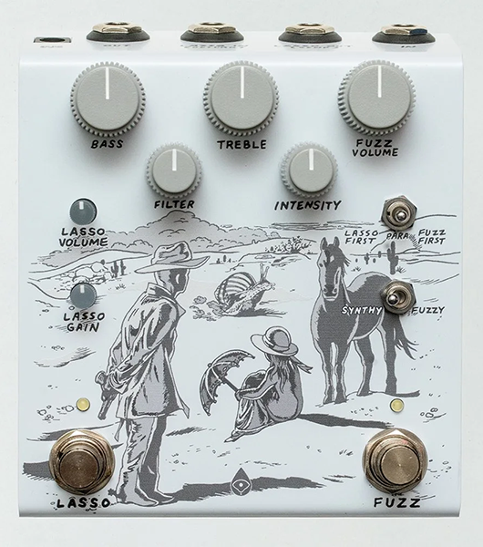 Old Blood Noise Endeavors Pardner Fuzz Revolver-esque Colorway
