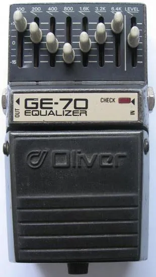 Oliver GE-70 Equalizer