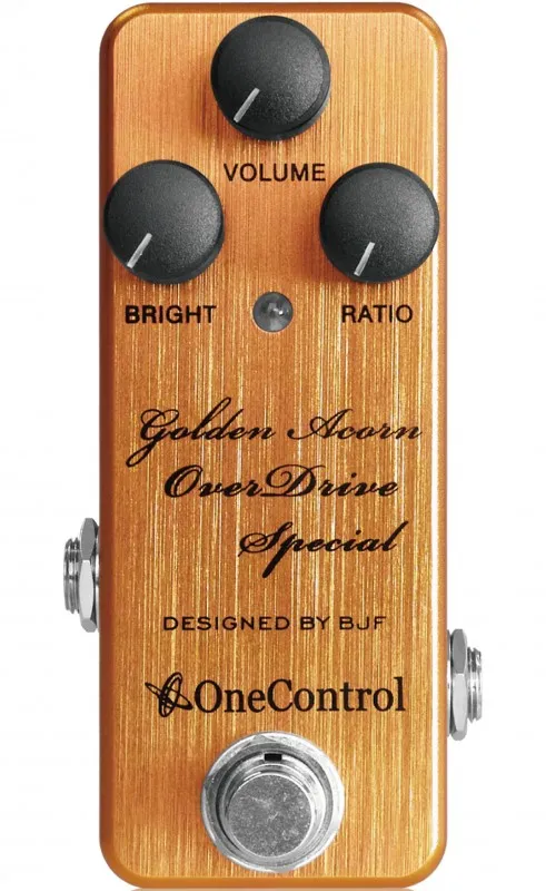 One Control (designed by BJF) Golden Acorn Overdrive Special