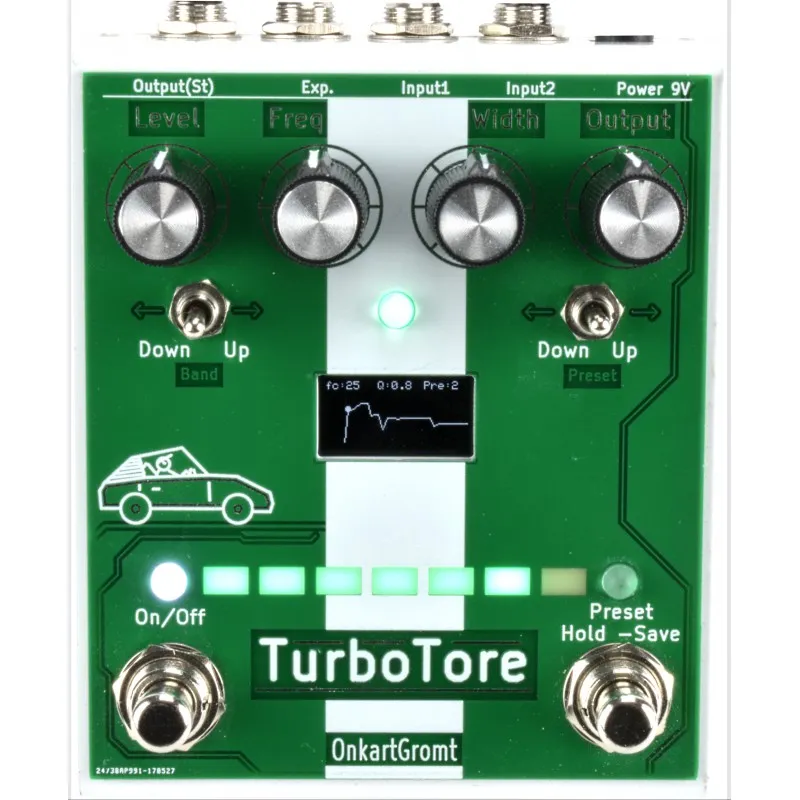 OnkartGromt TurboTore v2 - Programmable 6-band Parametric Equalizer