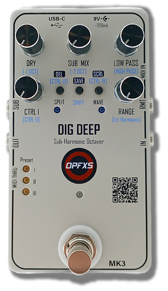 OPFXS Dig Deep Sub-Harmonic Octaver MK3
