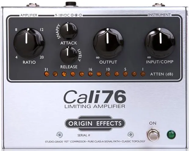 Origin Effects Cali76 Limiting Amplifier - Studio Grade FET Compressor