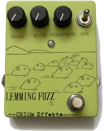 Orion Effekte Lemming Fuzz - Locas in Love signature pedal